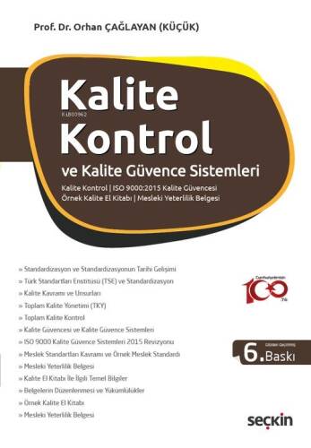 Kalite Kontrol ve Kalite Güvence Sistemleri - 1