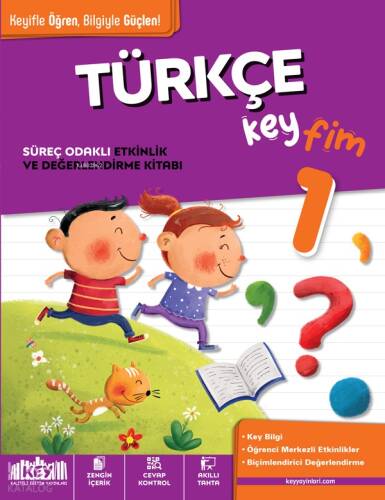 Kaliteli Eğitim Yayınları 1. Sınıf Türkçe Keyfim - 1