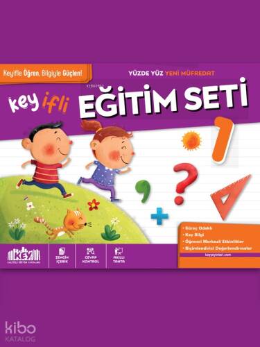 Kaliteli Eğitim Yayınları 1.Sınıf Keyifli Eğitim Seti ( 5 Kitap ) - 1