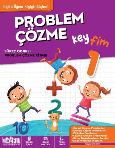 Kaliteli Eğitim Yayınları 1.Sınıf Problem Çözme Keyfim - 1