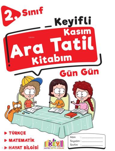 Kaliteli Eğitim Yayınları 2. Sınıf Keyifli Ara Tatil Kitabım - 1