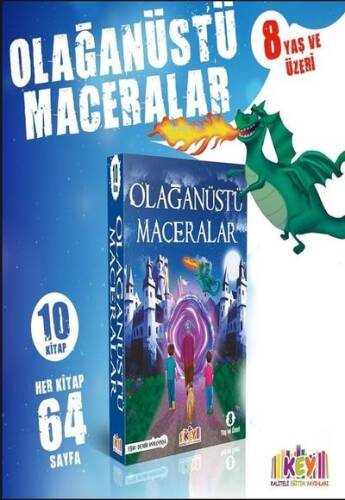 Kaliteli Eğitim Yayınları Olağanüstü Maceralar Serisi (10 Kitap + HDS) - 1