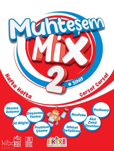 Kaliteli Eğitim Yayınları Yayınları Muhteşem Mix – 2. Sınıf - 1