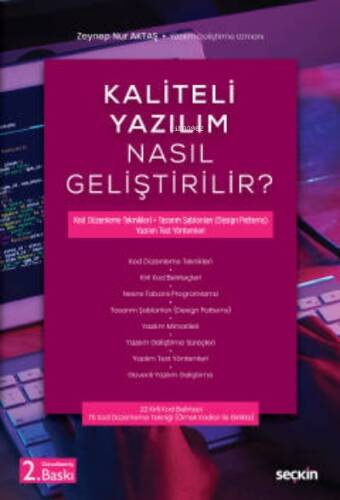 Kaliteli Yazılım Nasıl Geliştirilir? - 1