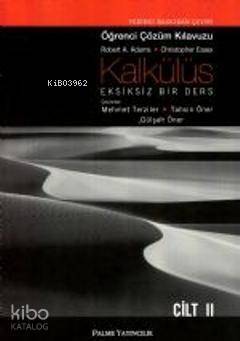 Kalkülüs 2; Öğrenci Çözüm Kitabı - 1