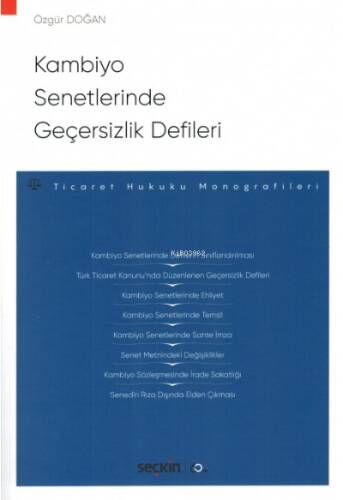 Kambiyo Senetlerinde Geçersizlik Defileri - 1