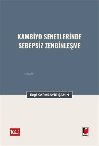 Kambiyo Senetlerinde Sebepsiz Zenginleşme - 1