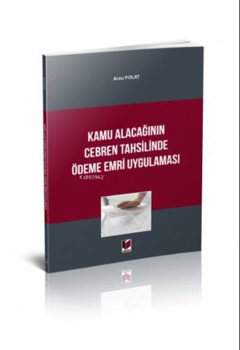 Kamu Alacağının Cebren Tahsilinde Ödeme Emri Uygulaması - 1