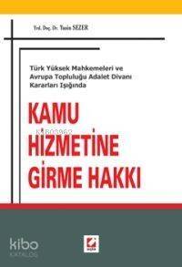 Kamu Hizmetine Girme Hakkı - 1