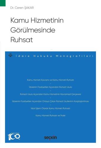 Kamu Hizmetinin Görülmesinde Ruhsat - 1