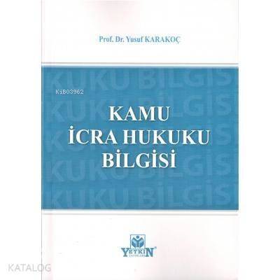 Kamu İcra Hukuku Bilgisi - 1