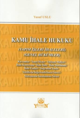 Kamu İhale Hukuku - 1