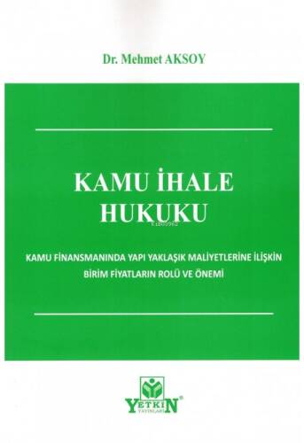 Kamu İhale Hukuku - 1