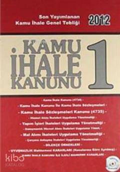 Kamu İhale Kanunu - 2012 (2 Cilt, CD İlaveli) - 1