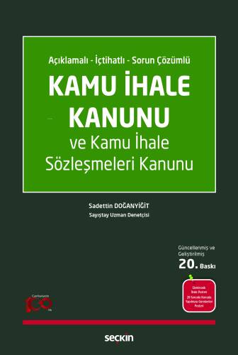 Kamu İhale Kanunu ve Kamu İhale Sözleşmeleri Kanunu - 1