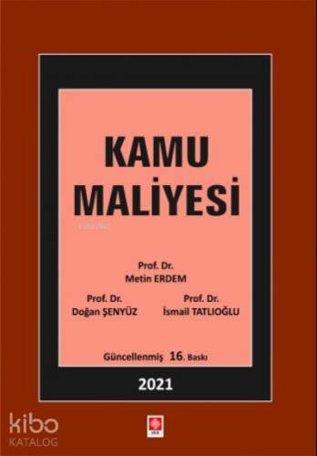 Kamu Maliyesi - 1