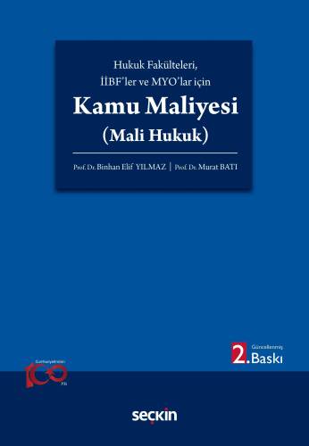 Kamu Maliyesi (Mali Hukuk);Hukuk Fakülteleri, İİBF'ler ve MYO'lar için - 1