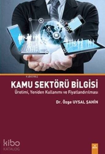 Kamu Sektörü Bilgisi; Üretimi, Yeniden Kullanımı ve Fiyatlandırılması - 1