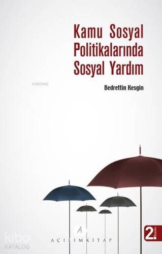 Kamu Sosyal Politikalarında Sosyal Yardım - 1