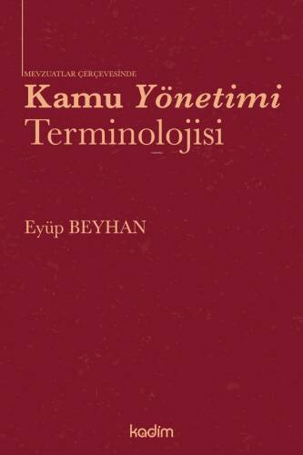 Kamu Yönetimi Terminolojisi - 1