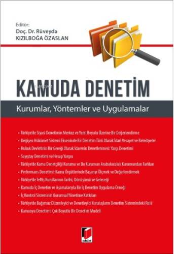 Kamuda Denetim (Kurumlar, Yöntemler ve Uygulamalar) - 1