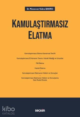 Kamulaştırmasız Elatma - 1