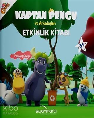 Kaptan Pengu ve Arkadaşları - Etkinlik Kitabı (5+ Yaş) - 1