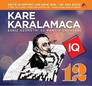 Kare Karalamaca 12 7'den 70'e Zeka Oyunları Kitapları - 1