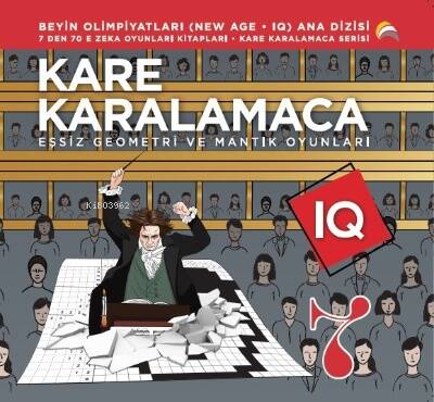 Kare Karalamaca 7 & 7’den 70’e Zeka Oyunları Kitapları Eşsiz Geometri ve Mantık Oyunları - 1