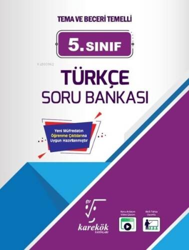 Karekök 5. Sınıf Türkçe Soru Bankası - 1