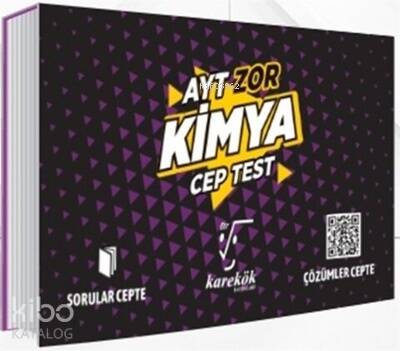 Karekök Ayt Cep Test Kimya Zor - 1