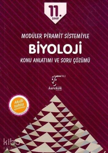 Karekök Yayınları 11. Sınıf Biyoloji Konu Anlatımı ve Soru Çözümü Karekök - 1