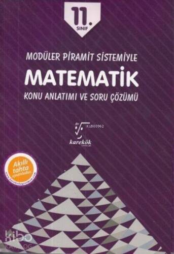 Karekök Yayınları 11. Sınıf Matematik MPS Konu Anlatımı ve Soru Çözümü Karekök - 1