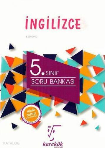 Karekök Yayınları 5. Sınıf İngilizce Soru Bankası Karekök - 1