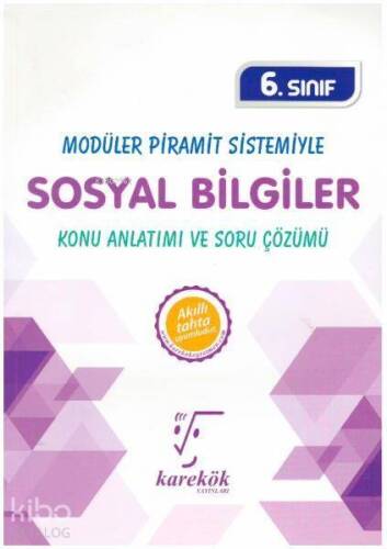 Karekök Yayınları 6. Sınıf Sosyal Bilgiler MPS Konu Anlatımı ve Soru Çözümü Karekök - 1