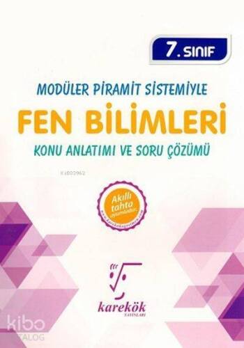 Karekök Yayınları 7. Sınıf Fen Bilimleri MPS Konu Anlatımı ve Soru Çözümü Karekök - 1