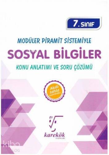 Karekök Yayınları 7. Sınıf Sosyal Bilgiler MPS Konu Anlatımı ve Soru Çözümü Karekök - 1