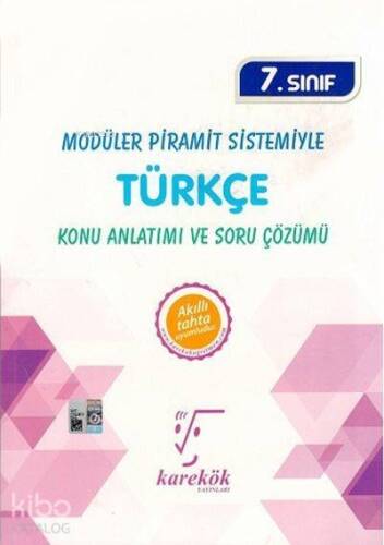 Karekök Yayınları 7. Sınıf Türkçe MPS Konu Anlatımı ve Soru Çözümü Karekök - 1