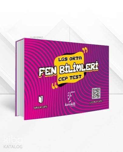 Karekök Yayınları 8. Sınıf LGS Fen Bilimleri Orta Cep Test Karekök - 1