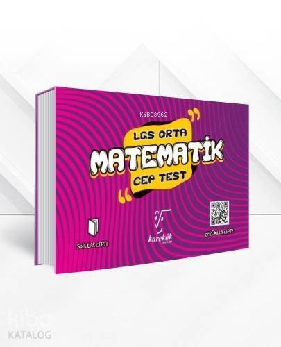 Karekök Yayınları 8. Sınıf LGS Matematik Orta Cep Test Karekök - 1