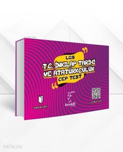 Karekök Yayınları 8. Sınıf LGS T.C. İnkılap Tarihi ve Atatürkçülük Cep Test Karekök - 1