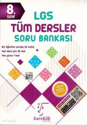 Karekök Yayınları 8. Sınıf LGS Tüm Dersler Soru Bankası Karekök - 1