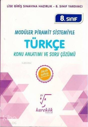 Karekök Yayınları 8. Sınıf LGS Türkçe MPS Konu Anlatımı ve Soru Çözümü Karekök - 1