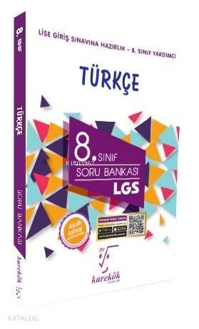 Karekök Yayınları 8. Sınıf LGS Türkçe Soru Bankası Karekök - 1