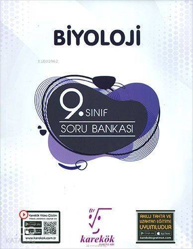 Karekök Yayınları 9. Sınıf Biyoloji Soru Bankası Karekök - 1