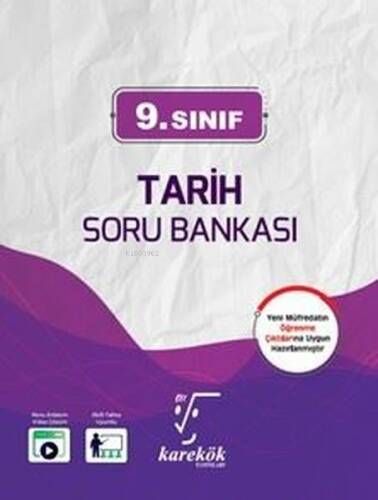 Karekök Yayınları 9 .Sınıf Tarih Soru Bankası - 1