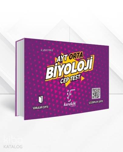 Karekök Yayınları AYT Biyoloji Orta Cep Test Karekök - 1