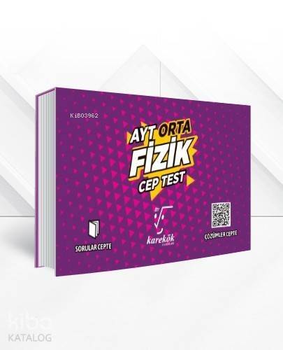 Karekök Yayınları AYT Fizik Orta Cep Test Karekök - 1