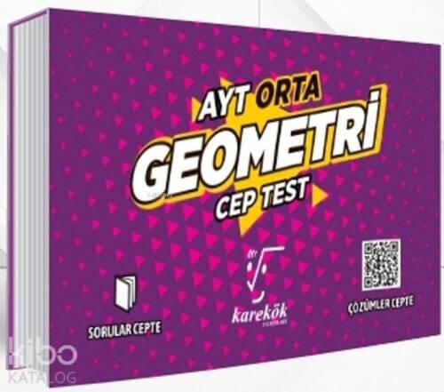 Karekök Yayınları AYT Geometri Orta Cep Test Karekök - 1