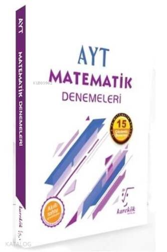 Karekök Yayınları AYT Matematik Denemeleri Karekök - 1